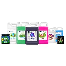 Complete Plant Food Fertilizer Set | Elite High Yield System Regular | for All Gardens & Plants | Hydroponic Aeroponic Soil Coco Coir | Made in USA | Blue Planet Nutrients