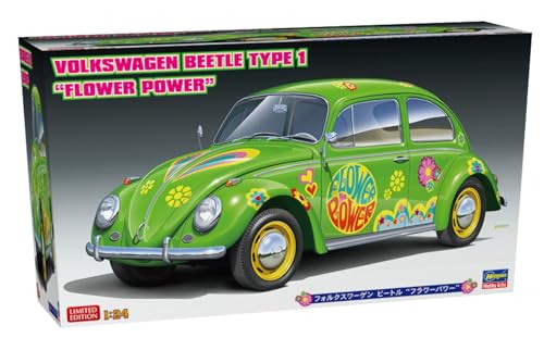 Hasegawa - 1:24 Volkswagen Beetle Type 1 'Flower Power'
