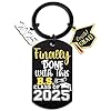 Class Of 2025 Graduation Decorations College Graduation Gifts for Him Her Women Senior 2025 Keychain For Daughter Son Phd High School Graduation Decorations Masters Degree Preschool