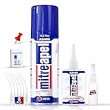 MITREAPEL Super CA Glue (3.5 oz.) with Spray Adhesive Activator (13.5 fl oz.) -Crazy Craft Glue for Wood, Plastic, Metal, Leather, Ceramic - Cyanoacrylate Glue for Crafting and Building AC400/CA200