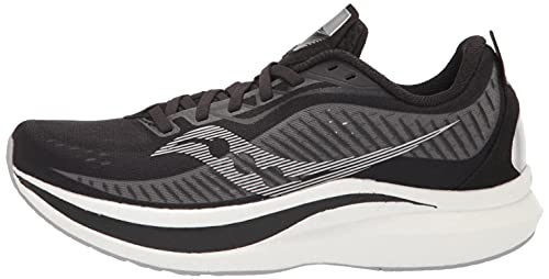 Saucony Mens Endorphin Speed 2 Running Shoe, Black/Shadow, 10.5 Us #TOP7
