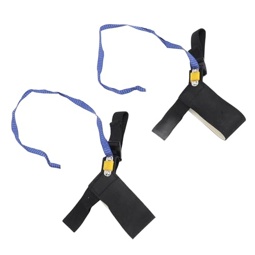 Image of 2PCS Anti Static ESD Foot Heel Straps, Adjustable Ankle Heel Strap Anti Static Foot Grounder ESD Band Protecting Electronics Against Electric Shock for Grounding, Men or Women