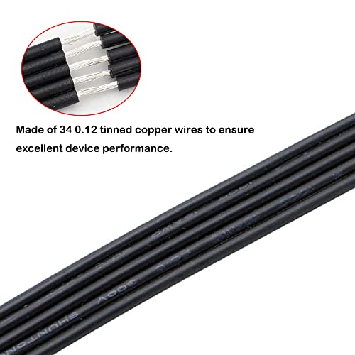 Cable de alimentación interna Molex a 5 SATA hembra de 58 centímetros 4