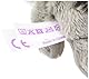 NICI 47869 Schlüsselanhänger Waschbär Rod 10cm, GRAU