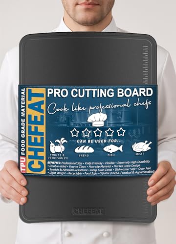 Comparison: Best Cutting Board Rubber 10 Extra Large TPU Cutting Board for Kitchen 17.3