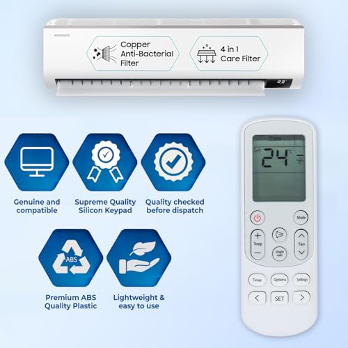 Image of Electronic Spices AC Remote | Compatible with Samsung AC (Model AC-144) with AAA Batteries