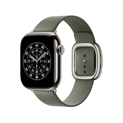 Image of Apple Watch Band - Modern Buckle - 42mm - Sage Gray - Medium