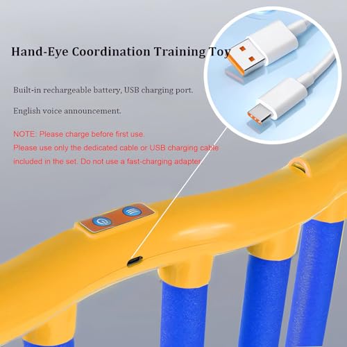Tendry Reflex Drop Sticks Challenge Game, Hand Eye Coordination Training Toy, Upgrade Remote Control 3 Adjustable Speed - Image 5