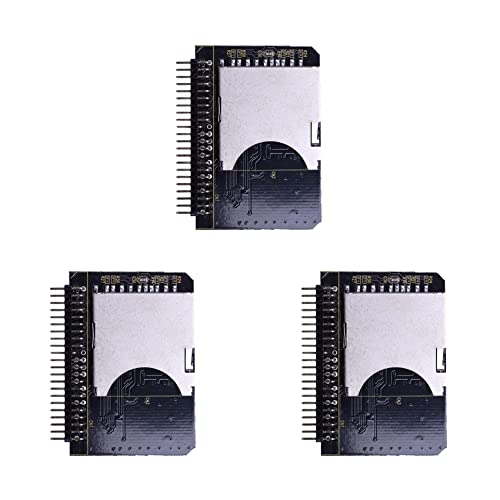 Adaptateur carte IDE vers SD 44 broches convertisseur de stockage silencieux x3