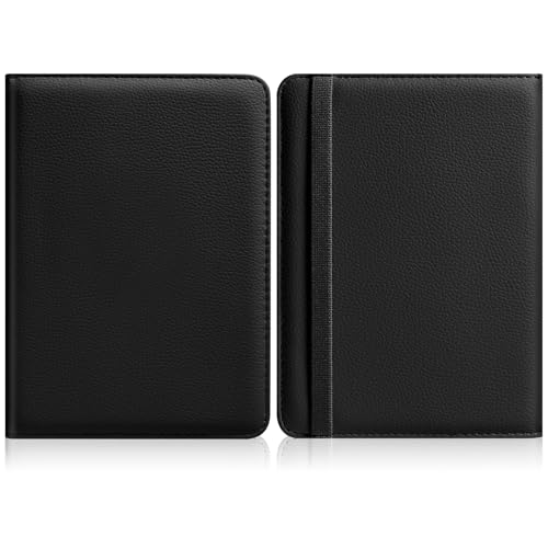 Image of HoYiXi Universal Case for 6.8 Inch 7 Inch Kindle eReaders Compatible with Paperwhite /Kobo /BOOX T68 /iReader Ocean,6.8-7 inch eReaders Protective Case Cover Elastic Rope,Black
