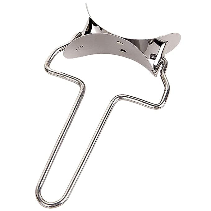 RP MALL Stainless Steel Puri Cutter Roller Machine with Handle for Home Baking Tools for Women (Made in India)