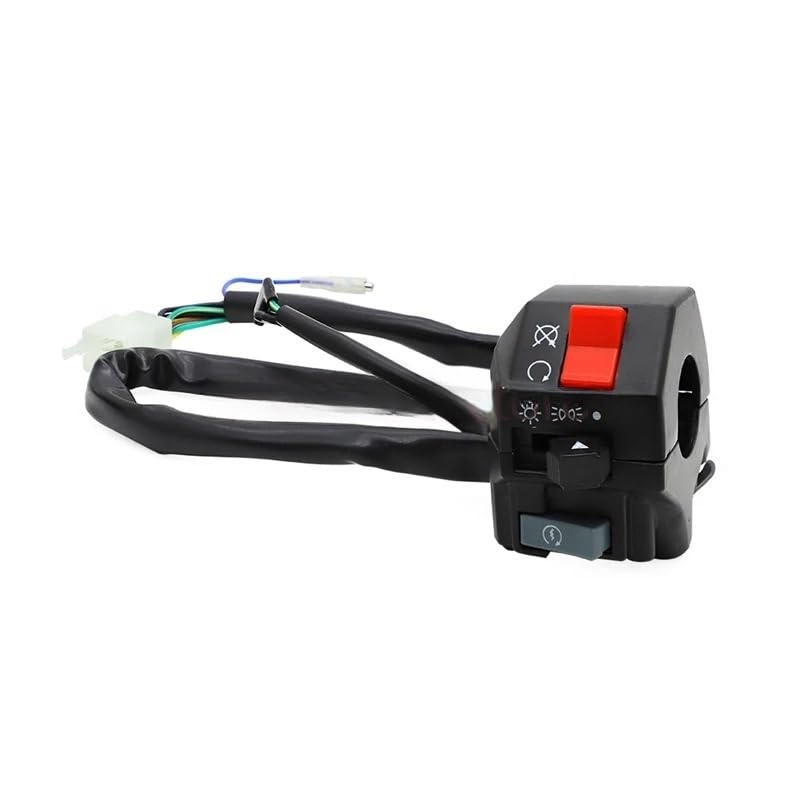 Interrupteur de démarrage électrique et câblage de guidon 7/8"