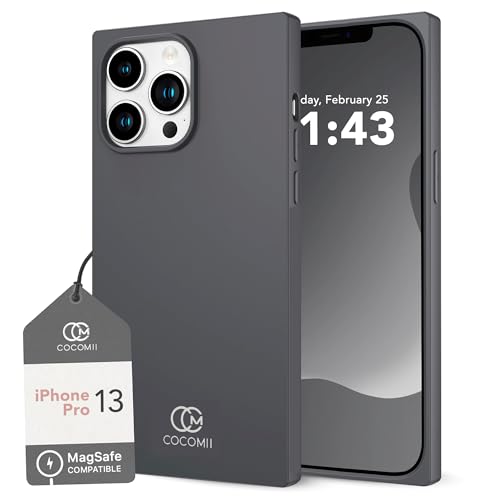 Coque carrée iPhone 13 Pro silicone antichoc pour éviter les rayures