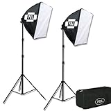 PBL STUDIO PHOTOGRAPHY VIDEO LIGHT KIT CONTINUOUS LIGHTING KIT VIDEO LIGHING EZ 24 inchx24 inch SOFTBOX Steve Kaeser Photographic Lighting