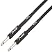 Fender Professional Series Instrument Cable, Straight/Straight, Black, 18.6ft