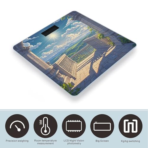 Báscula digital de baño Shining Overlook alta precisión miniatura 3