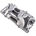 NEWZQ Satin Oval Port Dual Plane Intake Manifold Replacement for Chevy Big Block, V8, 6.5L/396 6.6L/402 7.0L/427 7.4L/454