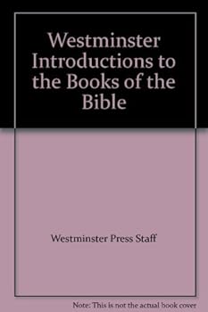 Hardcover Westminster Introductions to the Books of the Bible Book