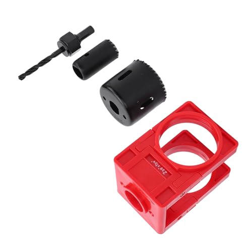 Kit de instalación de cerradura para puerta con plantilla ajustable miniatura 2
