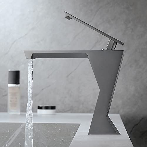 Type de cascade gris avec jet anti-éclaboussures et économie d'eau - 3