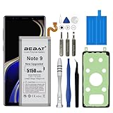 BEBAT Replacement Battery for Samsung Galaxy Note 9,5150mAh High Capacity Lithium Polymer Battery for Samsung Galaxy Note 9, N9600 N960F SM-N960 N960V N960A N960T N960P N960U with Repair Tool Kits