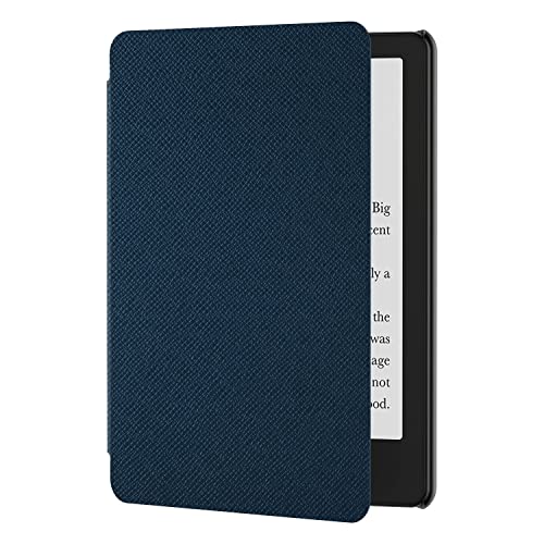 Ayotu All-New 6.8" Kindle Paperwhite Case, Smart Water-Safe PU Leather Cover with Auto Sleep/Wake, Only Fit Amazon Kindle Paperwhite and Signature Edition (11th Generation - 2021 Release), Dark Blue