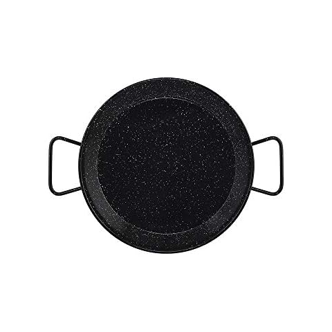 Metaltex Paellera INDUCCION Acero Esmaltado 6 Raciones (34 cm) Cover