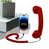 Expérience sonore immersive : le combiné rétro pour smartphone offre des effets audio stéréophoniques qui garantissent une clarté vocale claire lors des appels ou de la lecture multimédia. Il améliore l'expérience audio dans des scénarios polyvalents tels que l'utilisation du bureau à domicile ou des phases d'écoute détendues. La technologie audio filaire sans perte permet une écoute ininterrompue pour une expérience sonore captivante dans différentes situations.