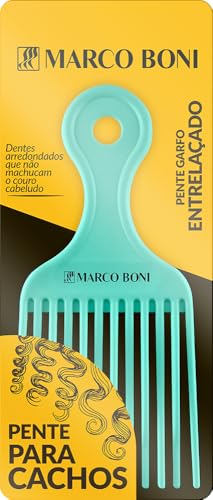 Marco Boni, Pente Garfo Entrelaçado para Cachos, 1545, Cores Sortidas, 1 unidade