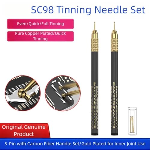 SC98 Koolstofvezel vergulde connector voor FPC met krasbestendig en kogelkopontwerp, biedt snel en betrouwbaar solderen voor mobiele en elektronische apparaten - Afbeelding 6