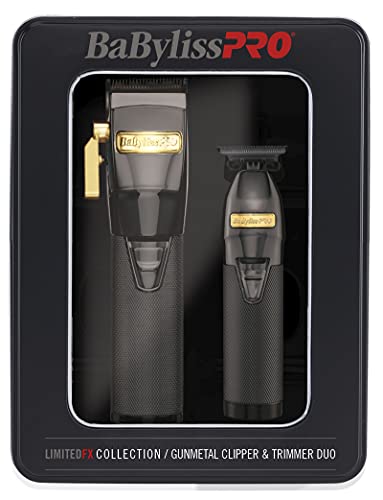 BaBylissPRO BaBylissPRO LimtedFX Collection - Gunmetal Clipper & Trimmer Duo, 1 ct.