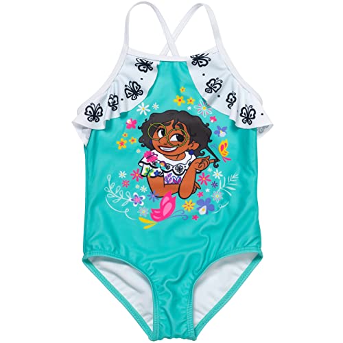 Disney Encanto Mirabel Girls One Piece Bathing Suit Toddler to Big Kid