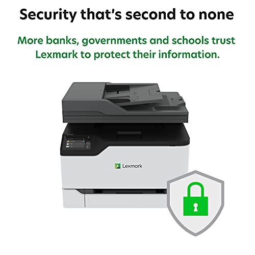 Lexmark MC3426i Color All-in-One Printer with Touchscreen, Multifunction Laser -for Office, Wireless, Mobile Ready & Duplex Printing (Print, Copy, Scan, Cloud Fax, 4-Series) White Small - Thumbnail 6