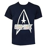STAR TREK Men's Logo Classic Short Sleeve T-Shirt