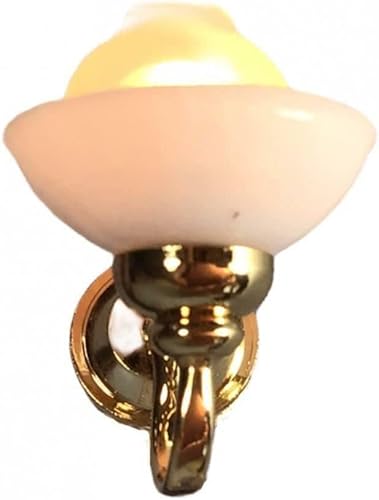 Globo de casa de muñecas con luz de pared de sombra 12V Aplique de iluminación eléctrica