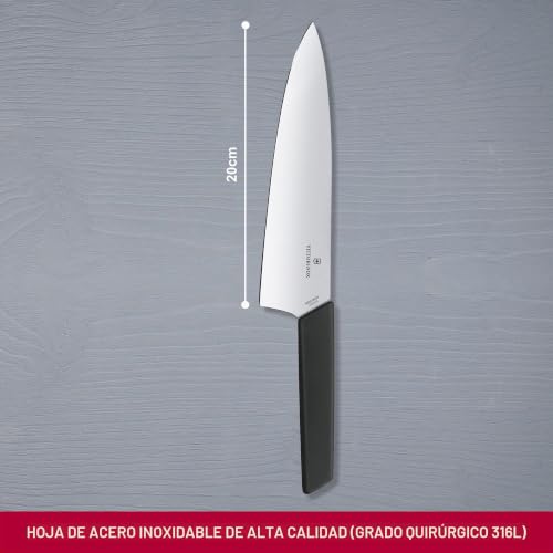 Miniatura 2 de Victorinox Swiss Modern Cuchillo, Hoja Extra Ancha, Apto Para Lavavajillas, Acero Inoxidable