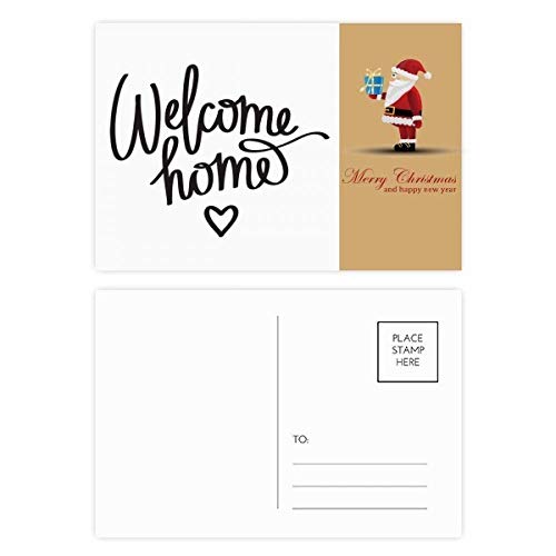 Cartes postales Welcome Home pour célébrer un nouvel emménagement en famille