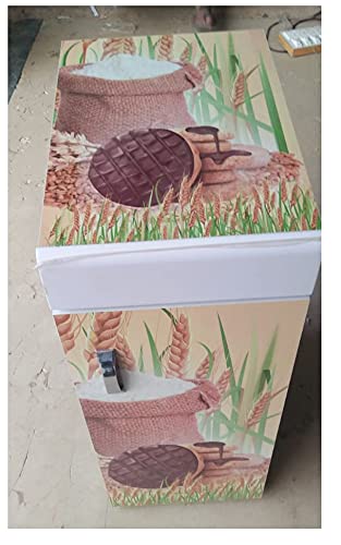 Matrukrupa Enterprise Fully automatic domstic flour mill atta chakki for home use Cream color (2.5kg)