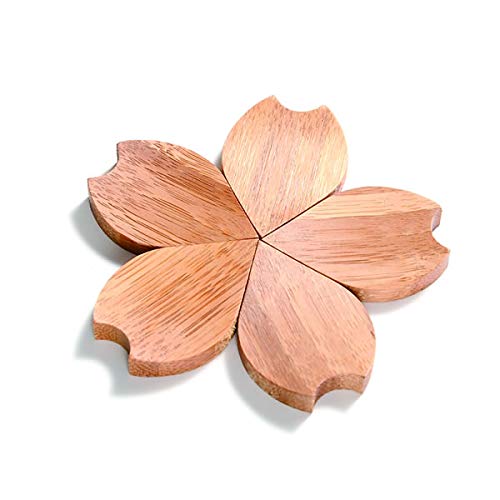 高野竹工 桜はなびら 箸置き 5個