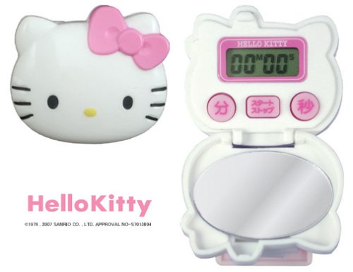 Amazon｜ドリテック ハローキティ クリップタイマー T-176PK｜キッチン