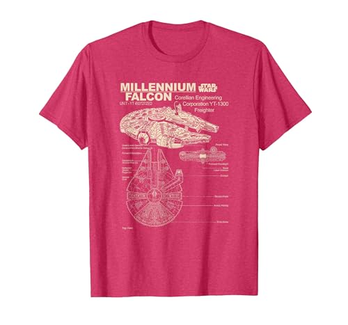 T-Shirt Star Wars Corellian Freighter de qualité supérieure pour homme