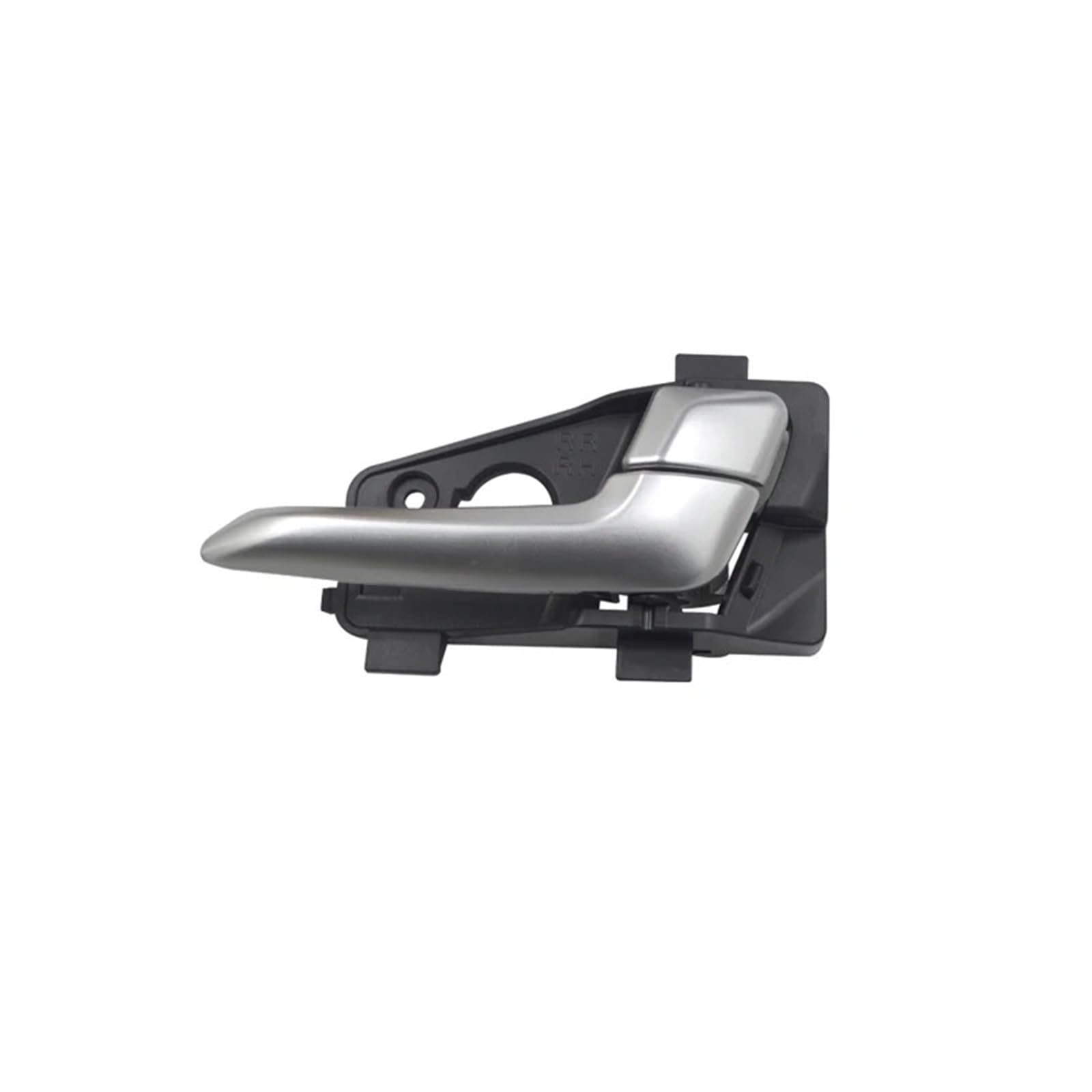 Ouokchm Rear R Silver Car Interior Door Handle For Kia For Picanto 2011-2016 82620-1Y010 83610-1Y000 Intside Interior Door Inner Handle(Rear R Silver)
