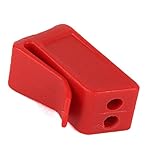  LACE ENDCLIP Liquid Force Schnürsenkel Aufhängung rot / 1 Stück