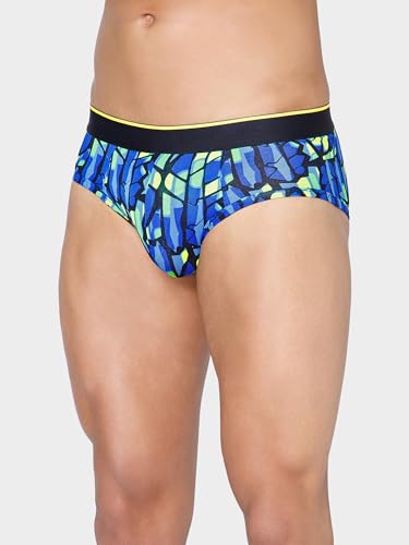 Image of Bummer Men's Printed Micro Modal Briefs Underwear | Ultra Soft & Breathable | Combo Pack of 2