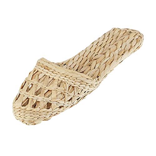 Bnf® 2x1 Pair of Handmade Straw Rattan Knitted Slippers Sandals Radom Ship Size 41|Crafts | Handcrafted & Finished Pieces | Needle Arts & Crafts | Socks & Slippers-image-46