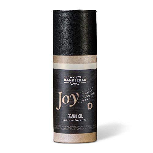 Peppermint Beard Oil - Joy (Peppermint and Clary Sage Scent) - Mint Beard Oil - Thumbnail 4