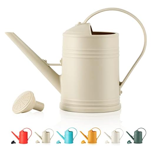 Watering Can for Indoor Plants, Flower Watering Can, Plastic Water Can for Plants with Sprinkler Head 68 oz, 1/2 Gallons