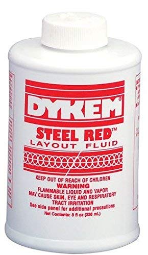 Dykem Layout Fluid (Red, 8 Oz.)