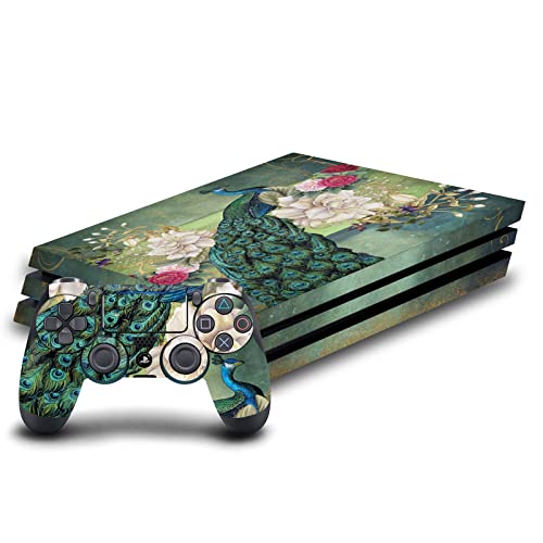 Vinyle autocollant de jeu paon pour personnaliser votre PS4 Pro salon