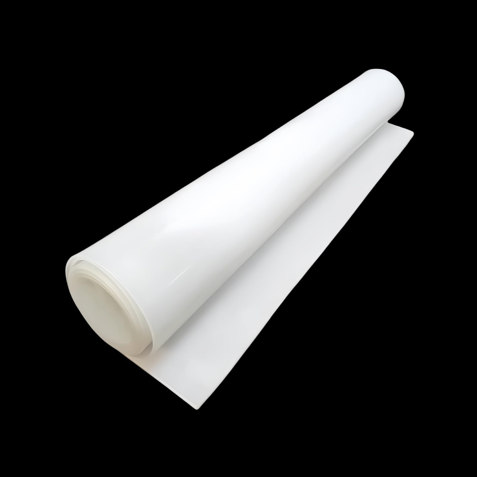 Purzen Clear Silicone Rubber Sheet Soft Flexible Silicone Gasket 300X300mm for Padding Sealing Shock Absorption DIY Craft Industrial 1 pieces,15mm